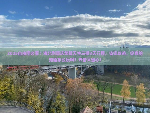 海北到重庆武隆天生三桥自由团