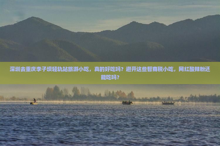 深圳去重庆李子坝轻轨站旅游小吃