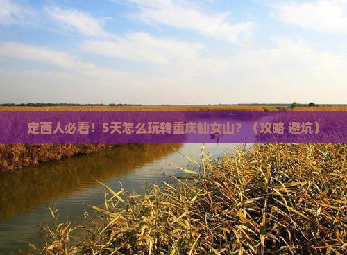 定西去重庆仙女山五日游