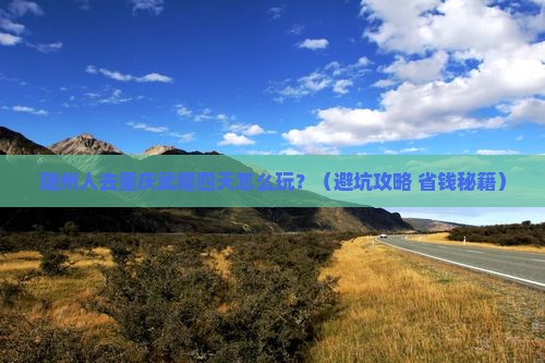随州去重庆武隆四日游