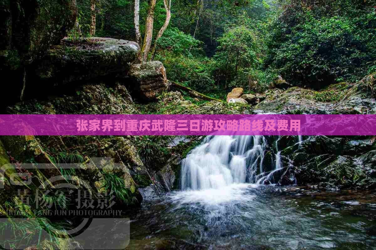 张家界到重庆武隆三日游