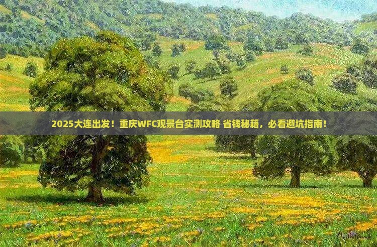 大连去重庆wfc观景台必去地