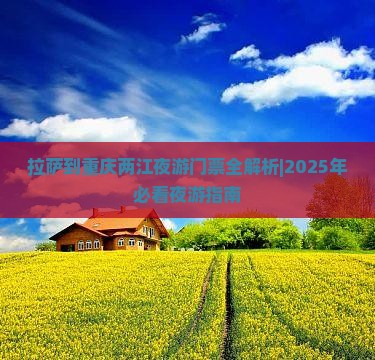 拉萨到重庆两江夜游门票