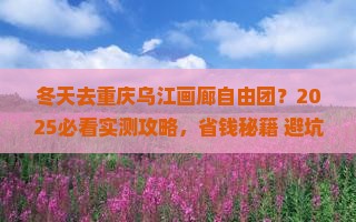 冬天去重庆乌江画廊自由团