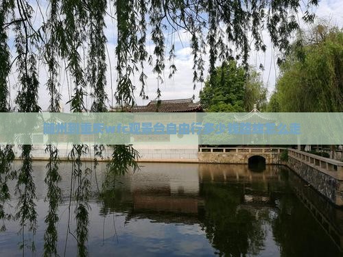随州到重庆wfc观景台自由行