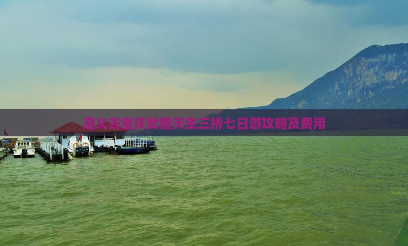 遵义去重庆武隆天生三桥七日游