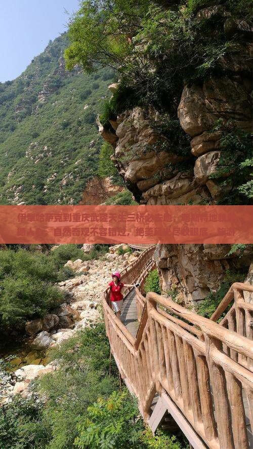 伊犁哈萨克到重庆武隆天生三桥必去地
