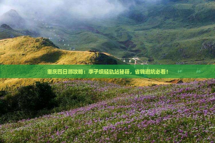 国庆节到重庆李子坝轻轨站四日游