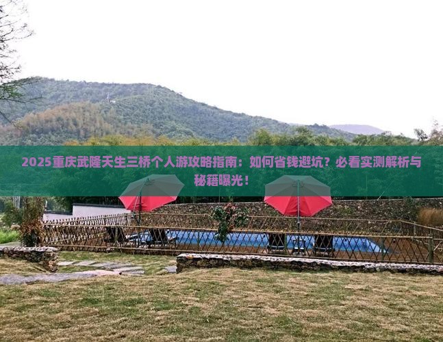 海北去重庆武隆天生三桥个人游