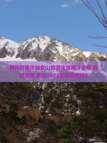 朔州去重庆仙女山团体旅游