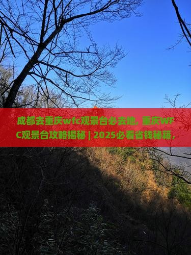 成都去重庆wfc观景台必去地