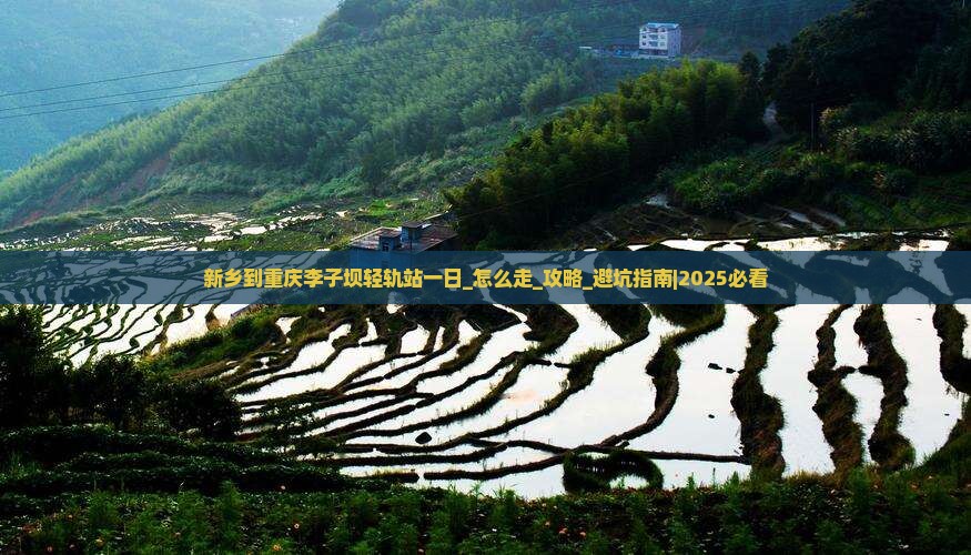 新乡到重庆李子坝轻轨站一日