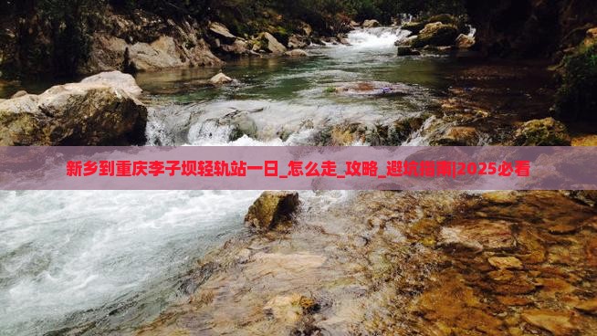 新乡到重庆李子坝轻轨站一日
