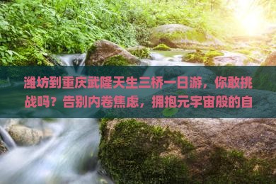 潍坊到重庆武隆天生三桥一日