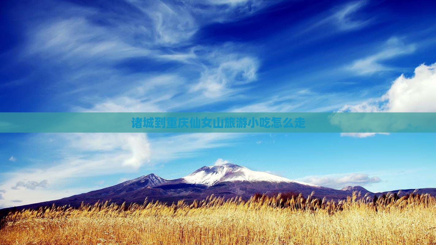 诸城到重庆仙女山旅游小吃