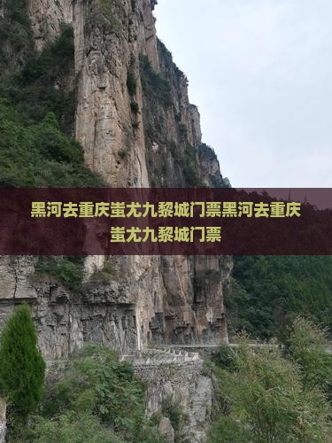 黑河去重庆蚩尤九黎城门票