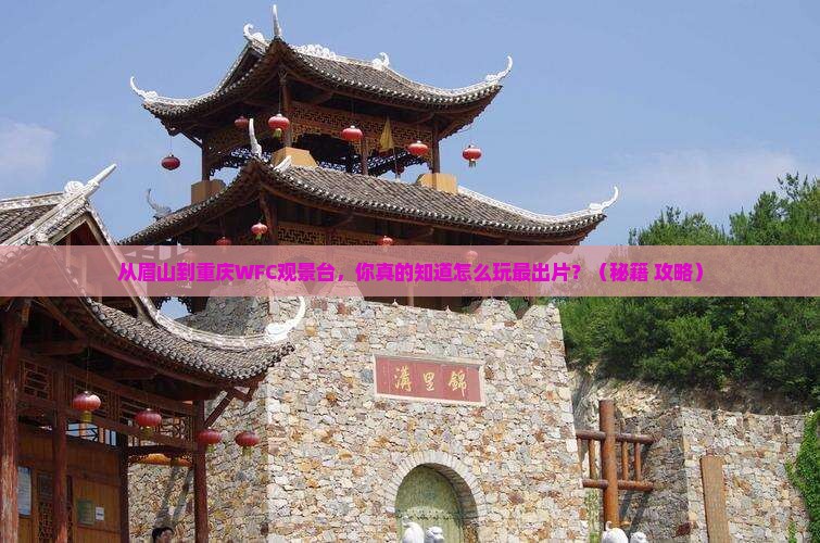眉山到重庆wfc观景台个人游