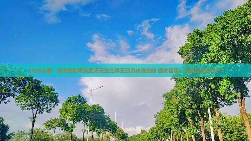 秦皇岛到重庆武隆天生三桥五日游