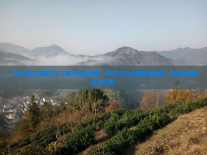 十月去重庆武隆天生三桥大型旅游团