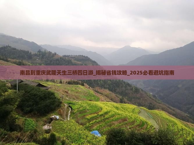 南昌到重庆武隆天生三桥四日游
