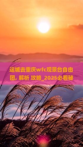 运城去重庆wfc观景台自由团
