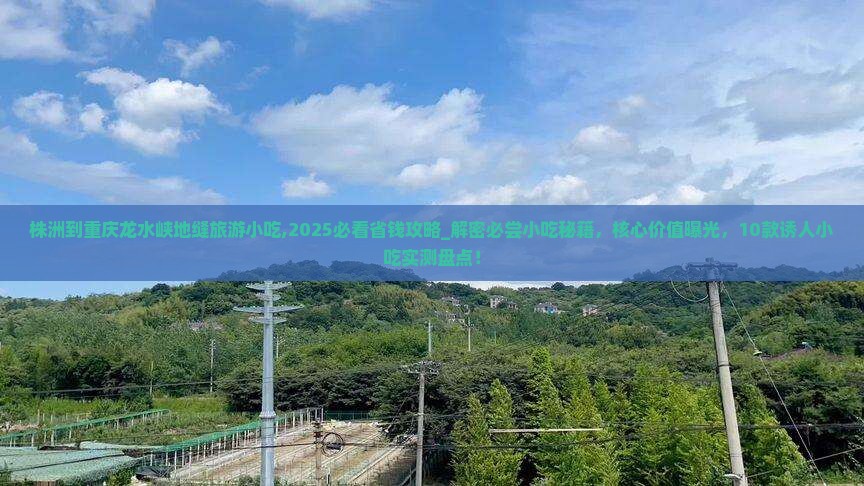 株洲到重庆龙水峡地缝旅游小吃