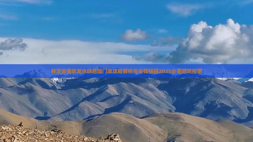 林芝去重庆龙水峡地缝门票
