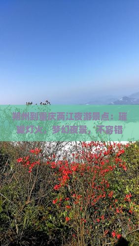 朔州到重庆两江夜游景点