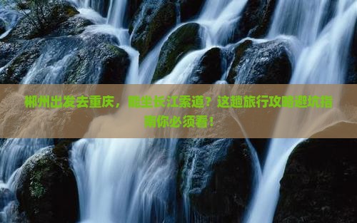 郴州到重庆长江索道旅行社