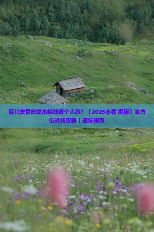 铜川去重庆龙水峡地缝个人游