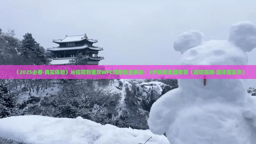 信阳去重庆wfc观景台攻略