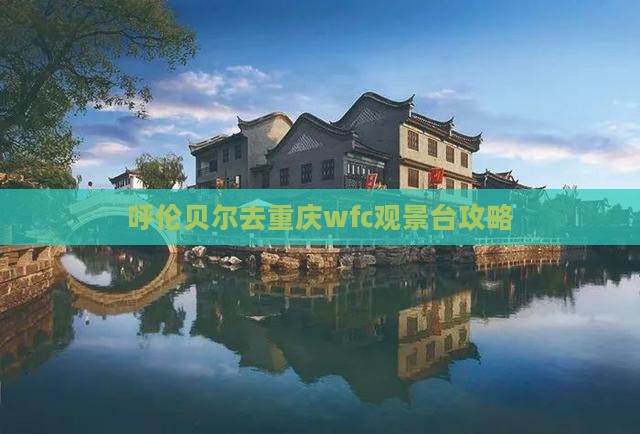 呼伦贝尔去重庆wfc观景台攻略