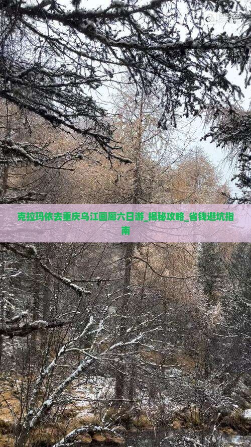 克拉玛依去重庆乌江画廊六日游