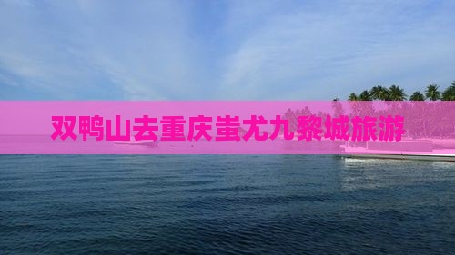 双鸭山去重庆蚩尤九黎城旅游