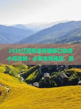 辽阳到重庆磁器口旅游小吃