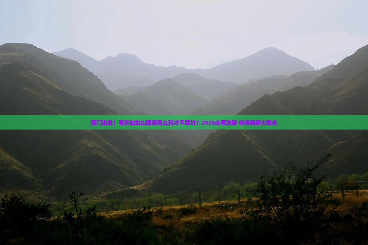 厦门到重庆仙女山团体旅游