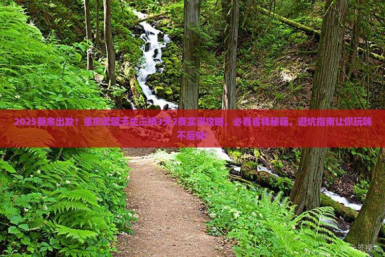 新余到重庆武隆天生三桥旅游