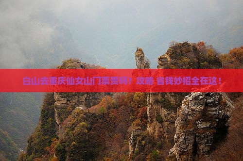 白山去重庆仙女山门票