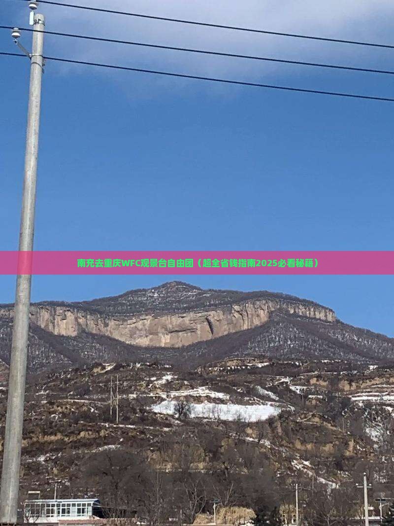 南充去重庆wfc观景台自由团