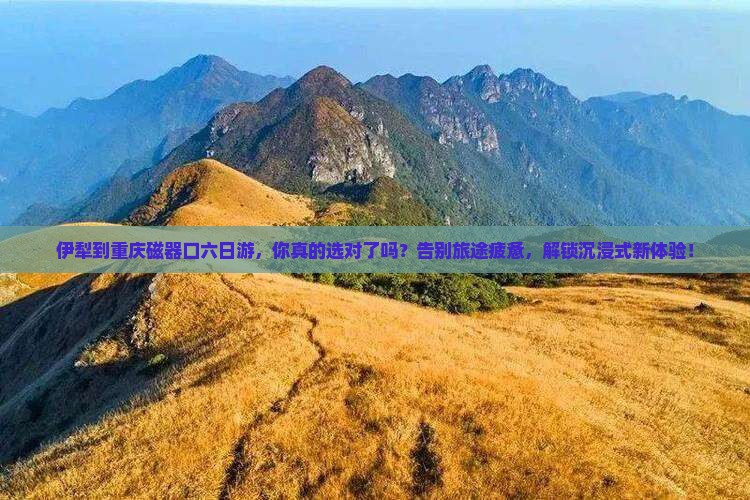 伊犁到重庆磁器口六日游