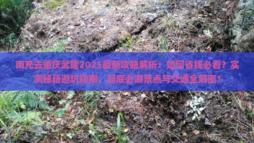 南充去重庆武隆攻略