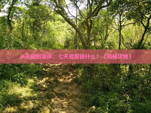 无锡去重庆七日游