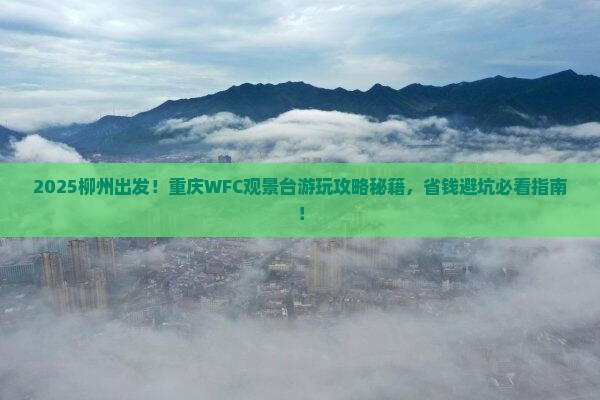 柳州去重庆wfc观景台旅行社