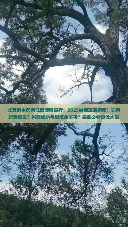 北京到重庆两江夜游自由行
