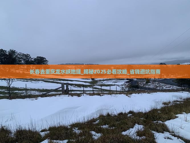 长春去重庆龙水峡地缝团体旅游