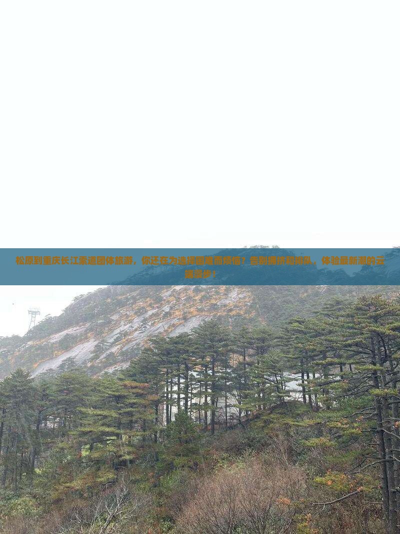 松原到重庆长江索道团体旅游