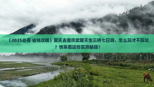夏天到重庆武隆天生三桥七日游