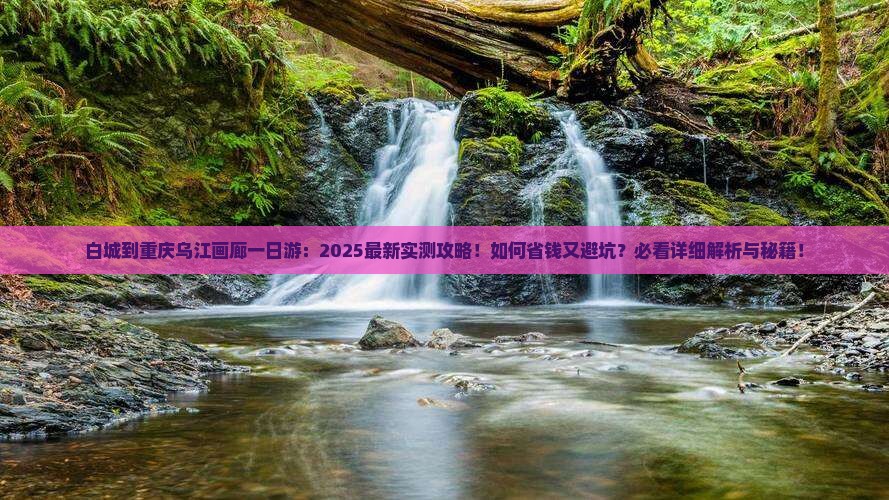 白城到重庆乌江画廊一日