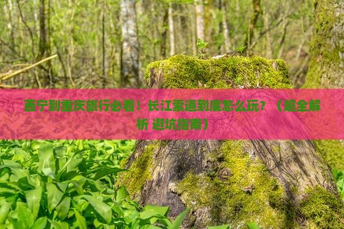 西宁到重庆长江索道必去地