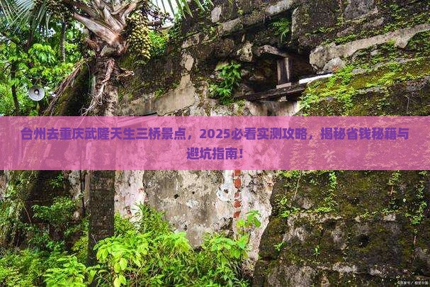 台州去重庆武隆天生三桥景点